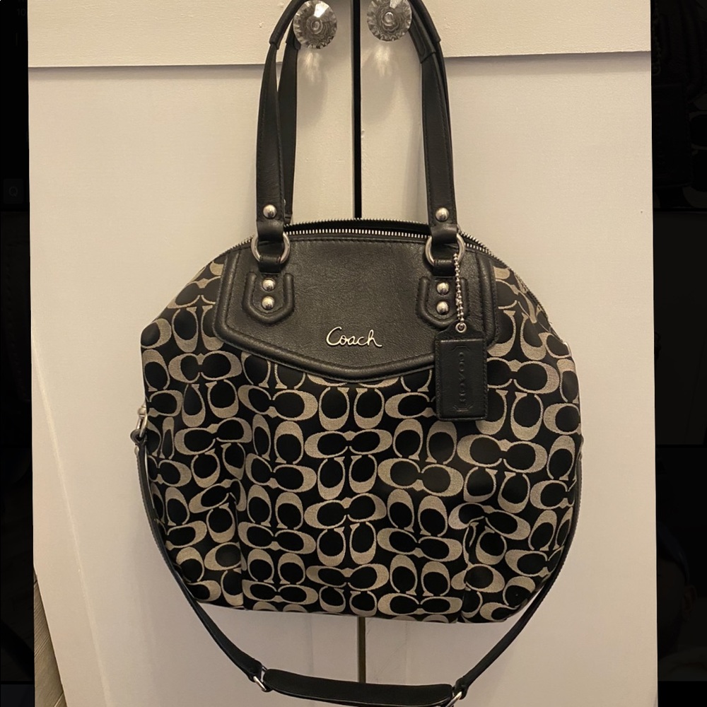 Coach Ashley F25185 Signature Satchel Bag